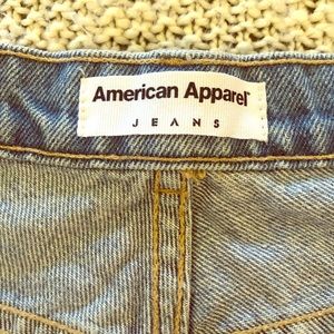 American Apparel Denim Shorts